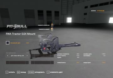 Pitbull 3050 Series D2X FWA Tractors version 1.0 for Farming Simulator 2019 (v1.5.1.0)