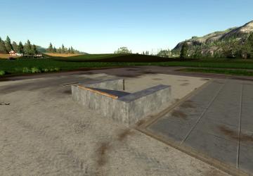 Placeable Concrete Ramp version 1.0.0.0 for Farming Simulator 2019 (v1.3.х)