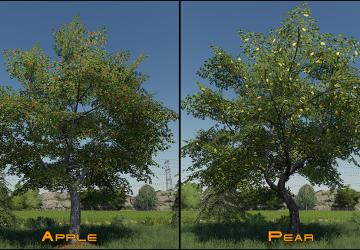 Placeable Fruit Trees Pack version 1.0.0.0 for Farming Simulator 2019 (v1.7.x)