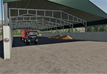 Placeable Grain Storage version 1.0.0.0 for Farming Simulator 2019 (v1.4х)