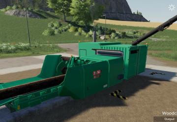 Placeable Jenz GC Wood Chipper version 1.0.0.0 for Farming Simulator 2019 (v1.4х)