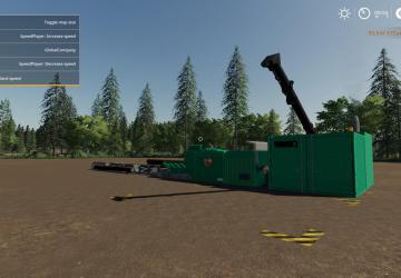Placeable Jenz GC Wood Chipper version 1.0.0.0 for Farming Simulator 2019 (v1.4х)