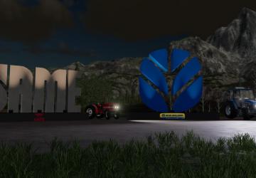 Placeable New Holland And Same Logos version 1.0.0.0 for Farming Simulator 2019