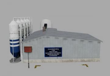 Placeable Pig Feed Mixing Plant with level indicators v1.0.3.0 for Farming Simulator 2019 (v1.3.х)