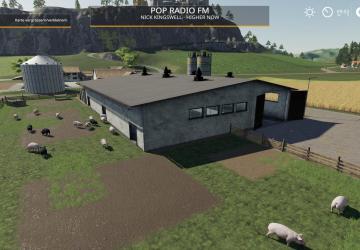 Placeable pigsty version 1.2.0.0 for Farming Simulator 2019 (v1.4х)