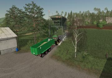 Placeable Steel Silo version 2.0.0.0 for Farming Simulator 2019 (v1.4х)