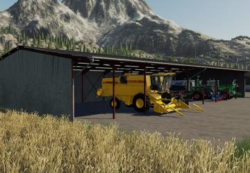 Placeable Storage Building version 1.0.0.0 for Farming Simulator 2019 (v1.4х)