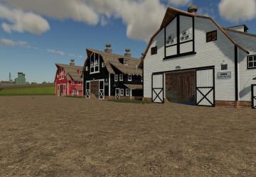 Placeable Straw Barn version 3.0 for Farming Simulator 2019 (v1.6.0.0)