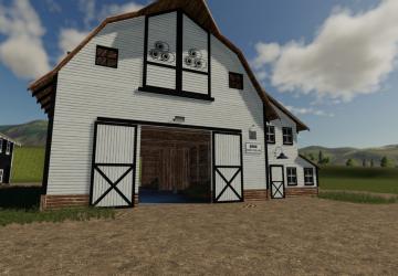 Placeable Straw Barn version 3.0 for Farming Simulator 2019 (v1.6.0.0)