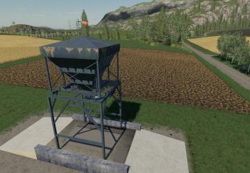 Placeable TMR Silo version 2.0 for Farming Simulator 2019 (v1.6.0.0)