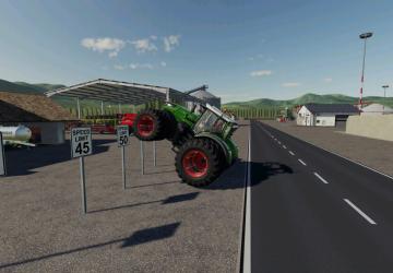 Placeable US Speed Limit Signs version 1.0.1.0 for Farming Simulator 2019