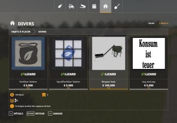 Placeable Wood Chipper version 1.2 for Farming Simulator 2019 (v1.4х)