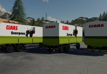 Platformer Pack Claas Edition version 3.0 for Farming Simulator 2019 (v1.6.x)