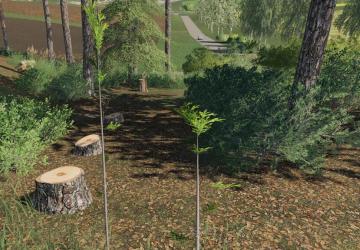 Player Plant Trees version 1.0 for Farming Simulator 2019 (v1.5.1.0)