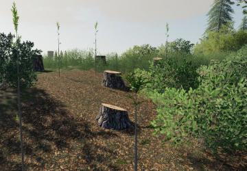 Player Plant Trees version 1.0 for Farming Simulator 2019 (v1.5.1.0)