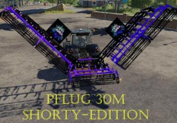 Plow 30m Shorty - Edition version 1.2 for Farming Simulator 2019 (v1.5.1.0)