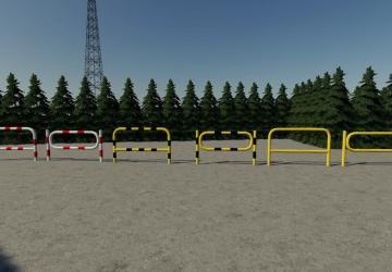 Polish Barrier Pack Prefab (Prefab*) version 1.0 for Farming Simulator 2019