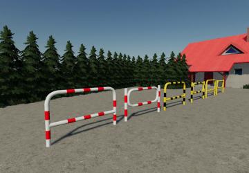 Polish Barrier Pack Prefab (Prefab*) version 1.0 for Farming Simulator 2019