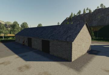 Polish Brick Barn version 1.0.0.0 for Farming Simulator 2019 (v1.5.х)
