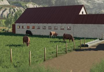 Polish Cow Pasture version 1.0.0.0 for Farming Simulator 2019 (v1.5.х)