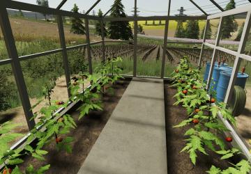 Polish Greenhouse With Tomatoes version 1.1.0.0 for Farming Simulator 2019 (v1.7.x)