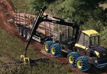 Ponsse Bison Shuttle version 1.0.0.0 for Farming Simulator 2019 (v1.5.x)