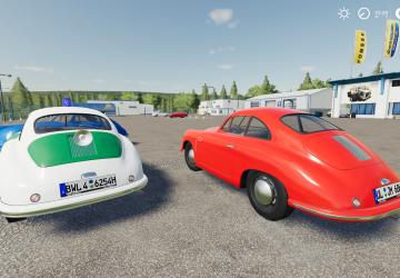 Porsche 356A Coupe 1948 version 1.0 for Farming Simulator 2019 (vFS19)
