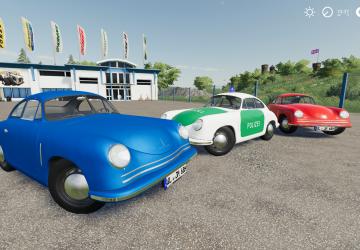 Porsche 356A Coupe 1948 version 1.0 for Farming Simulator 2019 (vFS19)