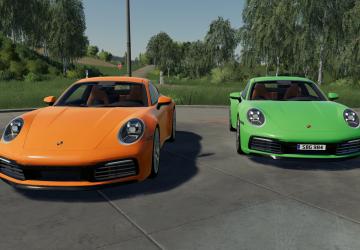 Porsche Carrera 4S version 1.0.0.0 for Farming Simulator 2019 (v1.5.x)