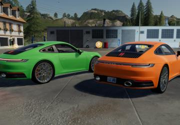 Porsche Carrera 4S version 1.0.0.0 for Farming Simulator 2019 (v1.5.x)