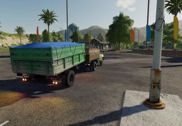 GAZ-53 Trailer version 1.1.0.0 for Farming Simulator 2019 (v1.4.0.0)