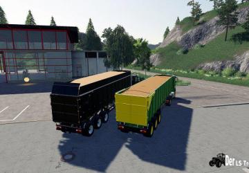 GHL Trailer (Gut Hohen Luckow) version 1.0.0.0 for Farming Simulator 2019 (v1.5.1.0)