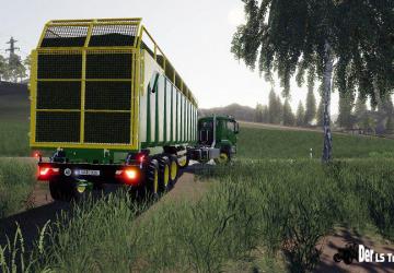 GHL Trailer (Gut Hohen Luckow) version 1.0.0.0 for Farming Simulator 2019 (v1.5.1.0)