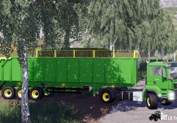 GHL Trailer (Gut Hohen Luckow) version 1.0.0.0 for Farming Simulator 2019 (v1.5.1.0)