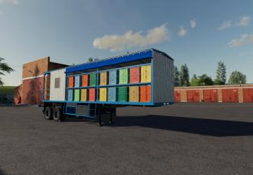 Apiary Trailer version 1.0.0.1 for Farming Simulator 2019 (vFarming Simulator 2019)
