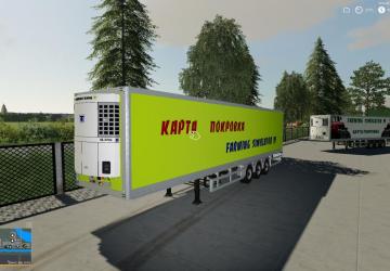 Schmitz Trailer 4 version 5.0.0.7 for Farming Simulator 2019 (v1.7.1.0)
