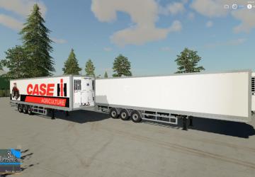 Schmitz Trailer 4 version 5.0.0.7 for Farming Simulator 2019 (v1.7.1.0)