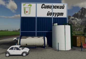 Yogurt Production version 1.0 for Farming Simulator 2019 (v1.5.x)