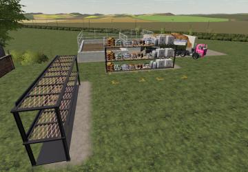 Racking Storage version 1.3.0.0 for Farming Simulator 2019 (v1.7.x)