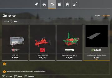 Ramp Antos version 1.0 for Farming Simulator 2019 (v1.5.1.0)