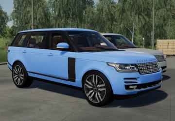 Range Rover LWB version 1.0.0.0 for Farming Simulator 2019 (v1.5.x)