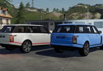 Range Rover LWB version 1.0.0.0 for Farming Simulator 2019 (v1.5.x)