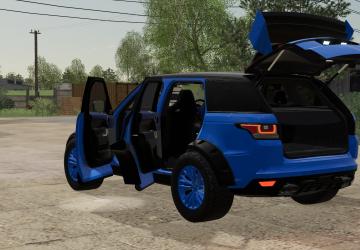 Range Rover SVR 2015 version 1.0.0.0 for Farming Simulator 2019 (v1.7.x)