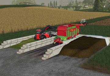 Refurbished Bunker Silo version 1.1.0.0 for Farming Simulator 2019