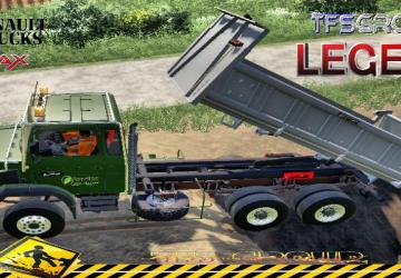 Renault C280 6x4 Benne KERAX version 1.5 for Farming Simulator 2019 (v1.5.1.0)