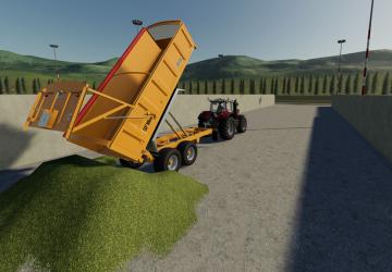 Richard Western Suffolk 18t Trailer version 1.0.0.0 for Farming Simulator 2019 (v1.7.1.0)