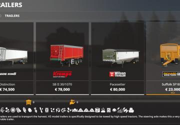 Richard Western Suffolk 18t Trailer version 1.0.0.0 for Farming Simulator 2019 (v1.7.1.0)