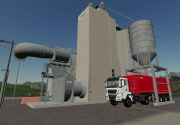 Riela Grain Silo version 1.1.0.0 for Farming Simulator 2019