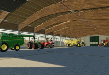RoofGreenHall version 1.1.0.0 for Farming Simulator 2019 (v1.5.х)