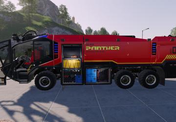 Rosenbauer Panther version 0.9 for Farming Simulator 2019 (v1.6.x)